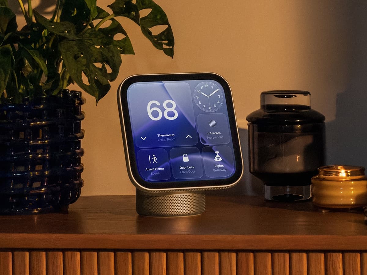 Apple homeview in living room
