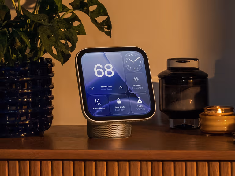 Apple homeview in living room