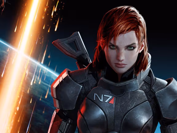 Commander Shepard in Mass Effect 3