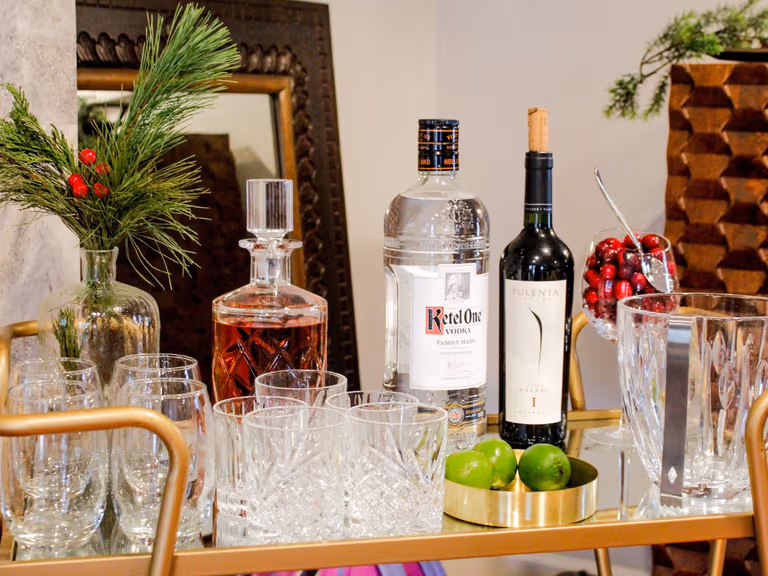 How to build a bar cart 1
