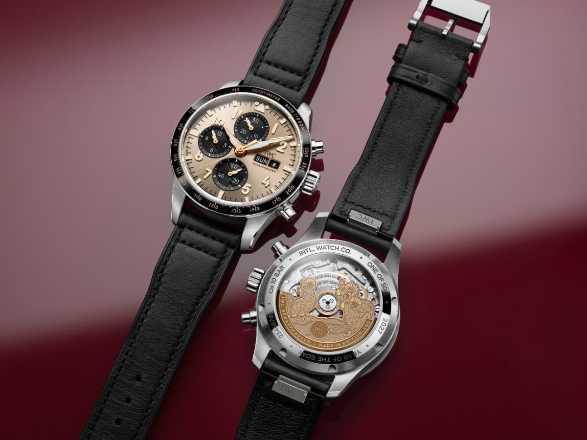 Iwc pilot's watch performance chronograph 41 year of the goat 1
