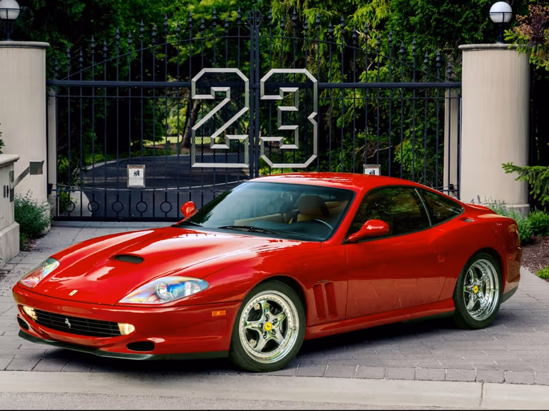Michael jordan 1997 ferrari 550 maranello 1