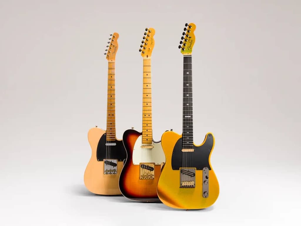 Telecaster Variations The Golden Child: Fender Celebrates 75 Years of the Telecaster | Man of ...