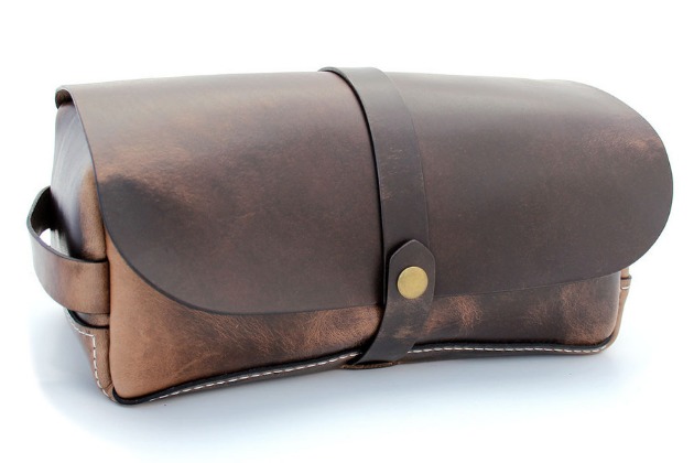 Teranishi Leather Dopp Kit | Man of Many
