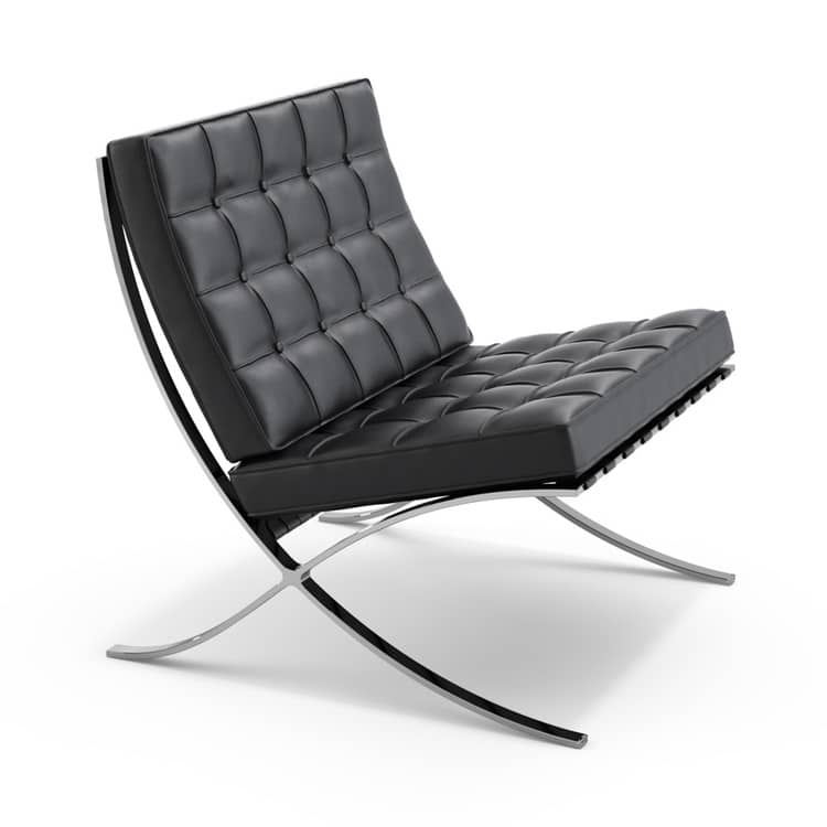 barcelona chair by ludwig mies van der rohe
