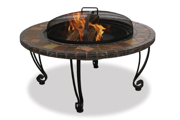 Uniflame 34 Inch Slate Marble Firepit Man Of Many
