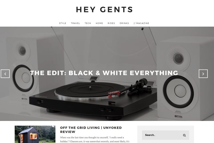 hey gents blog