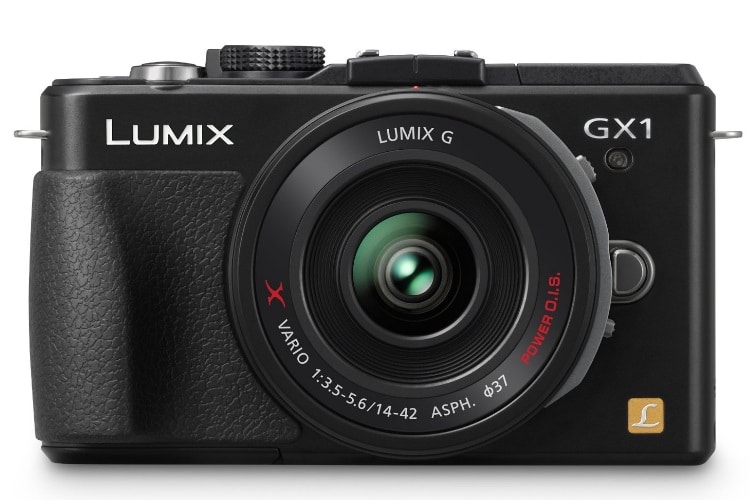  lumix gx1 camera front side