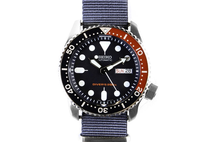 huckberry seiko dive watch