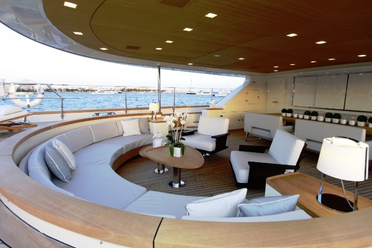 perseus 3 wooden boat conference room