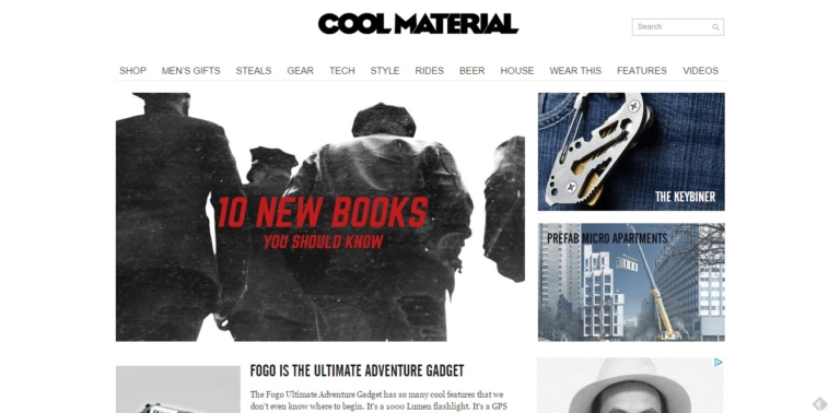 10 Best Men’s Gear Blogs | Man of Many