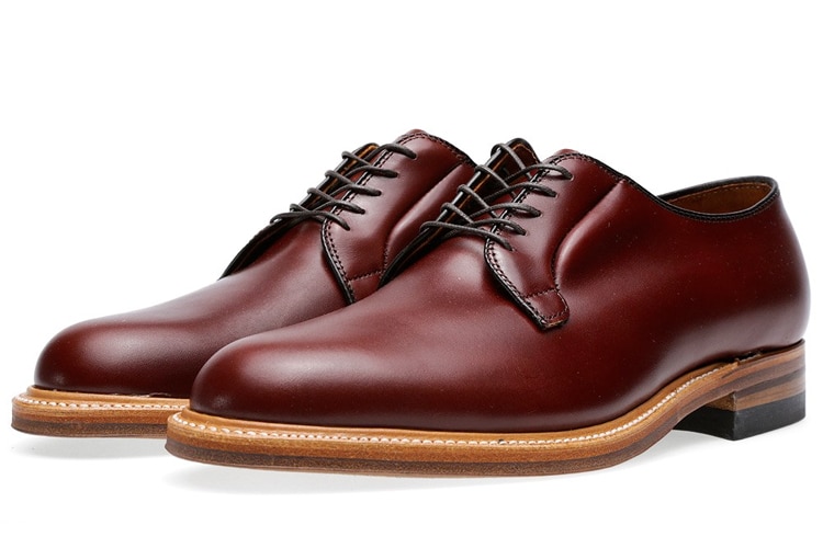 blucher men leather shoe