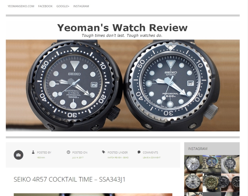 20 Best Watch Blogs and sites Man of Many