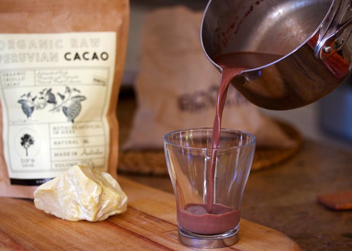 cacao fresh skim milk