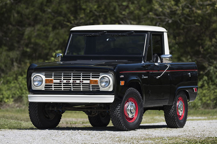 Buck Up Rare 1969 Ford Bronco U14 Half Cab To Be Auctioned Man Of Many