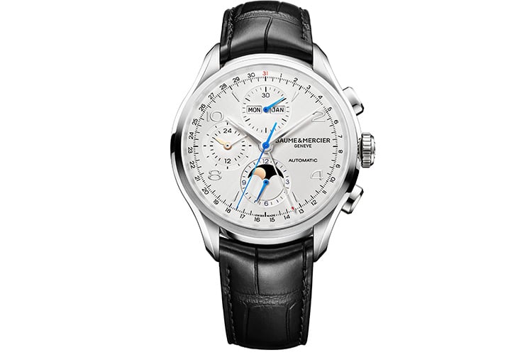 baume et mercier clifton chronograph complete calendar