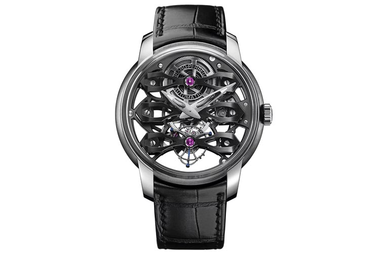 girard perregaux neo tourbillon bridges skeleton