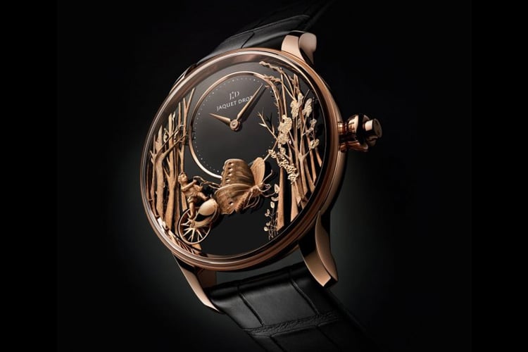 jaquet droz loving butterfly automaton