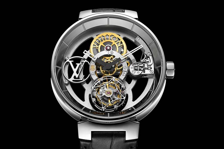 louis vuitton tambour moon flying tourbillon