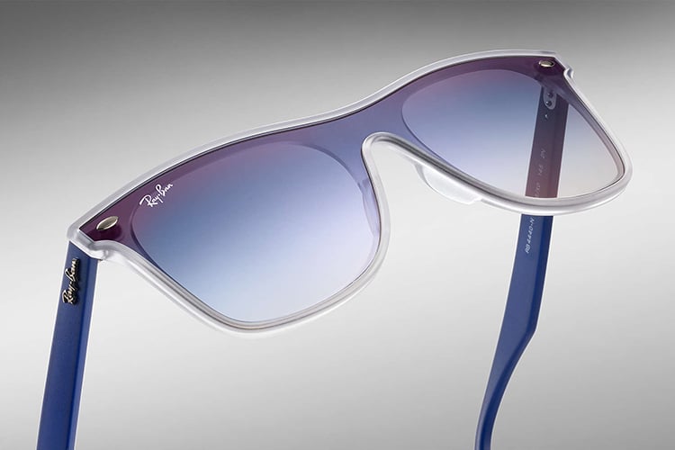 ray ban blaze wayfarer blue