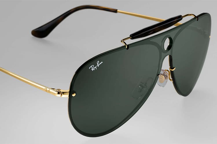 ray ban blaze shooter black