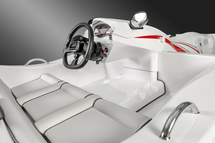seakart 335 watercraft leather upholstery steering