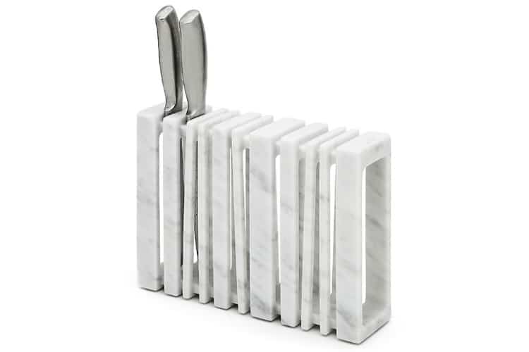 Marble Knife Block from Beans + Jazz Man of Many