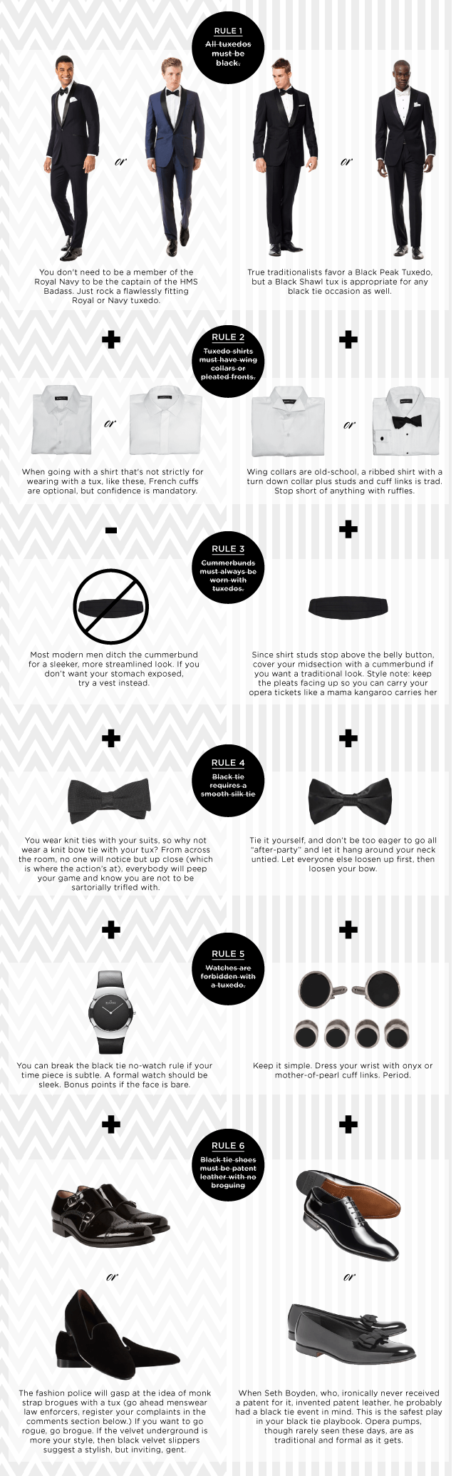 dress code black tie