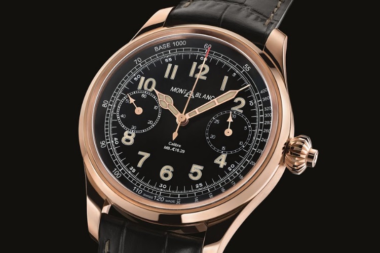 montblanc 1858 chronograph tachymeter