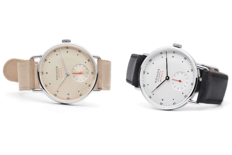 nomos glashütte neomatik first edition metro neomatik