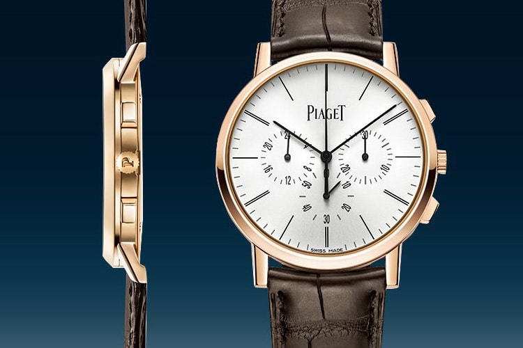 piaget altiplano chronograph gold color 