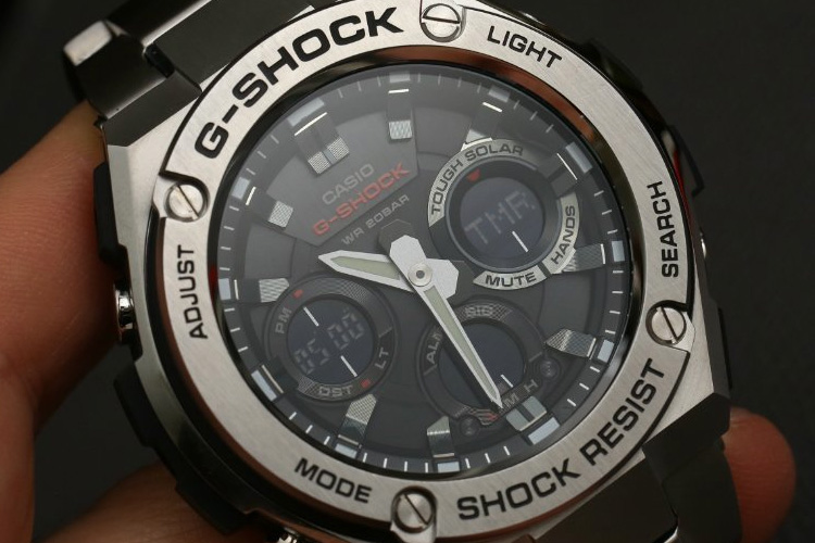 casio g shock g steel gsts110d 1a