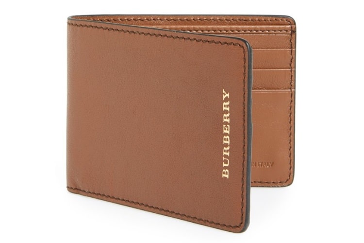 burberry men's wallet with id window