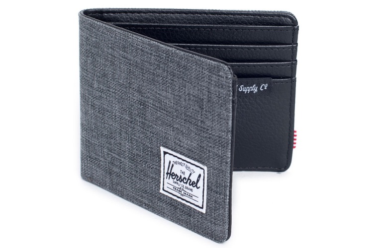 herschel supply co hank harris tweed bifold wallet