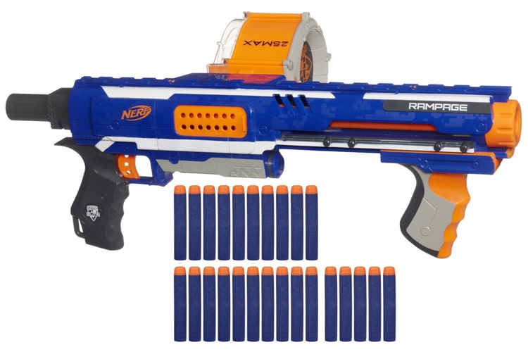 nerf half fire