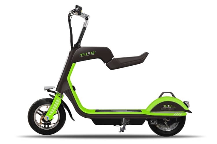 tutu sl350 electric scooter with foldable seat