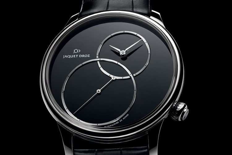 jaquet droz grande seconde off centered onyx