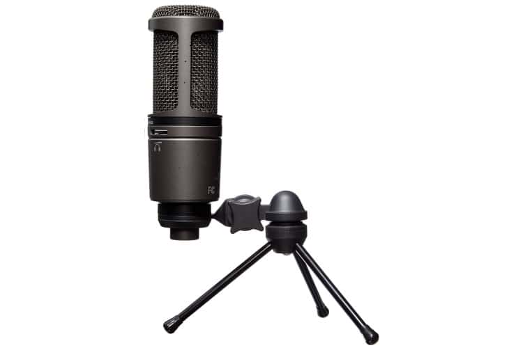 audio technica at2020 best desktop microphone