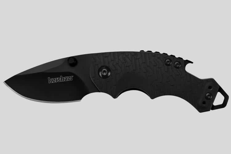 kershaw knife is nylon gripped