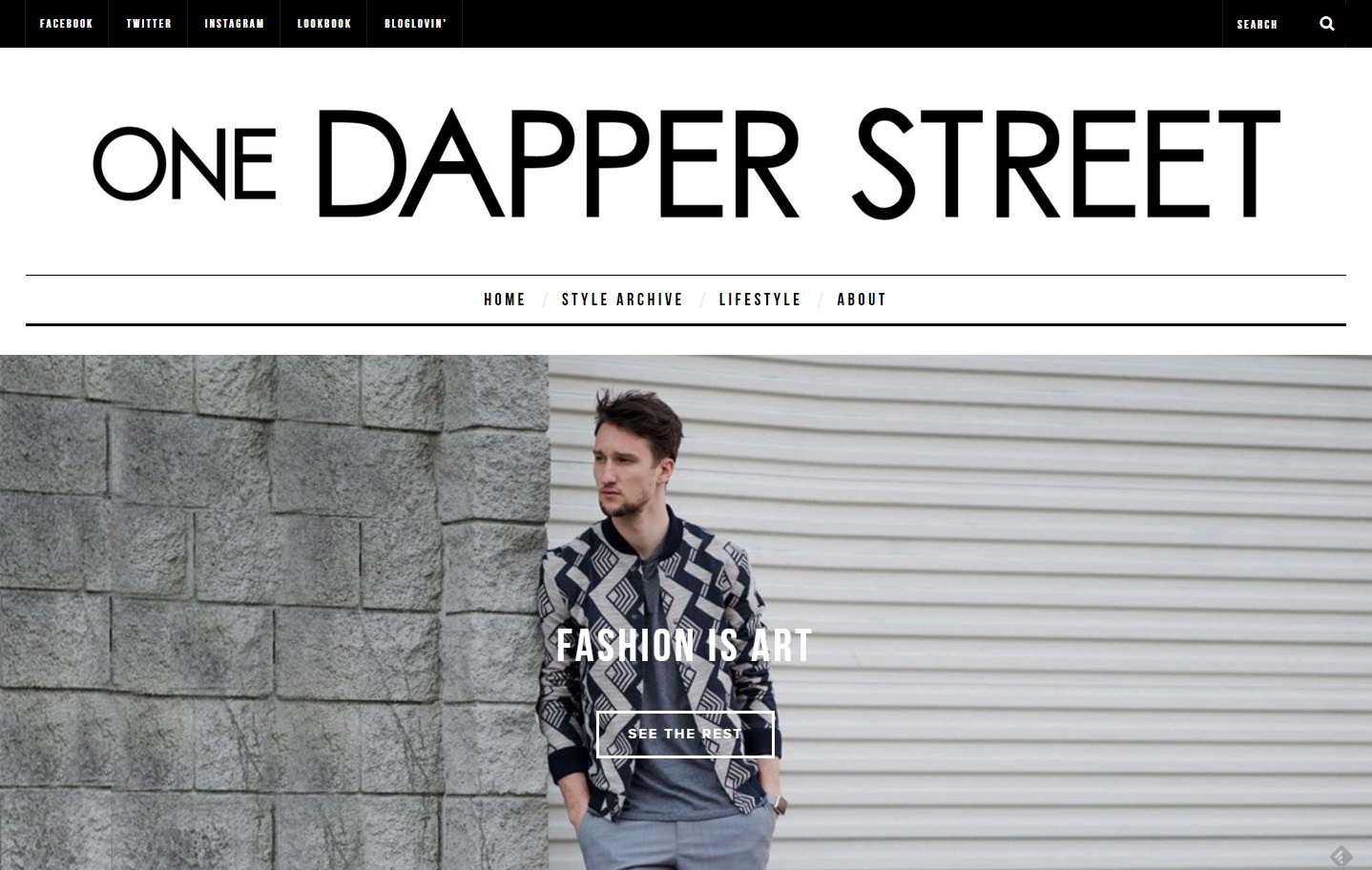 one dapper street style blog