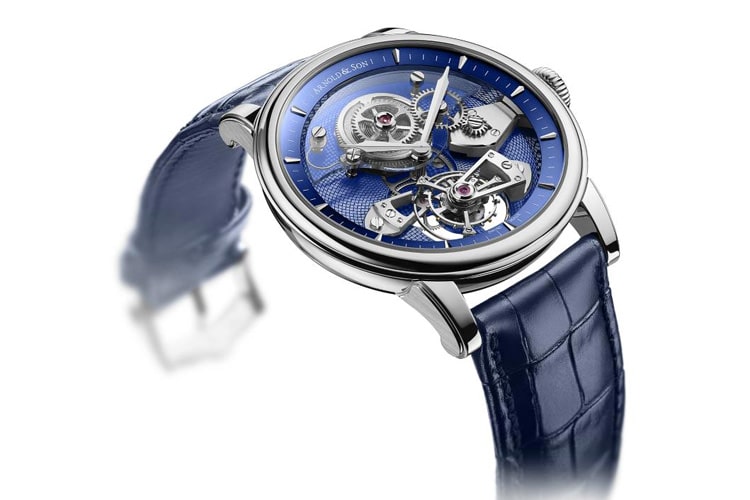 arnold and son tes blue tourbillon