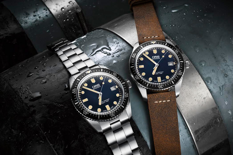 oris diver sixty five watch