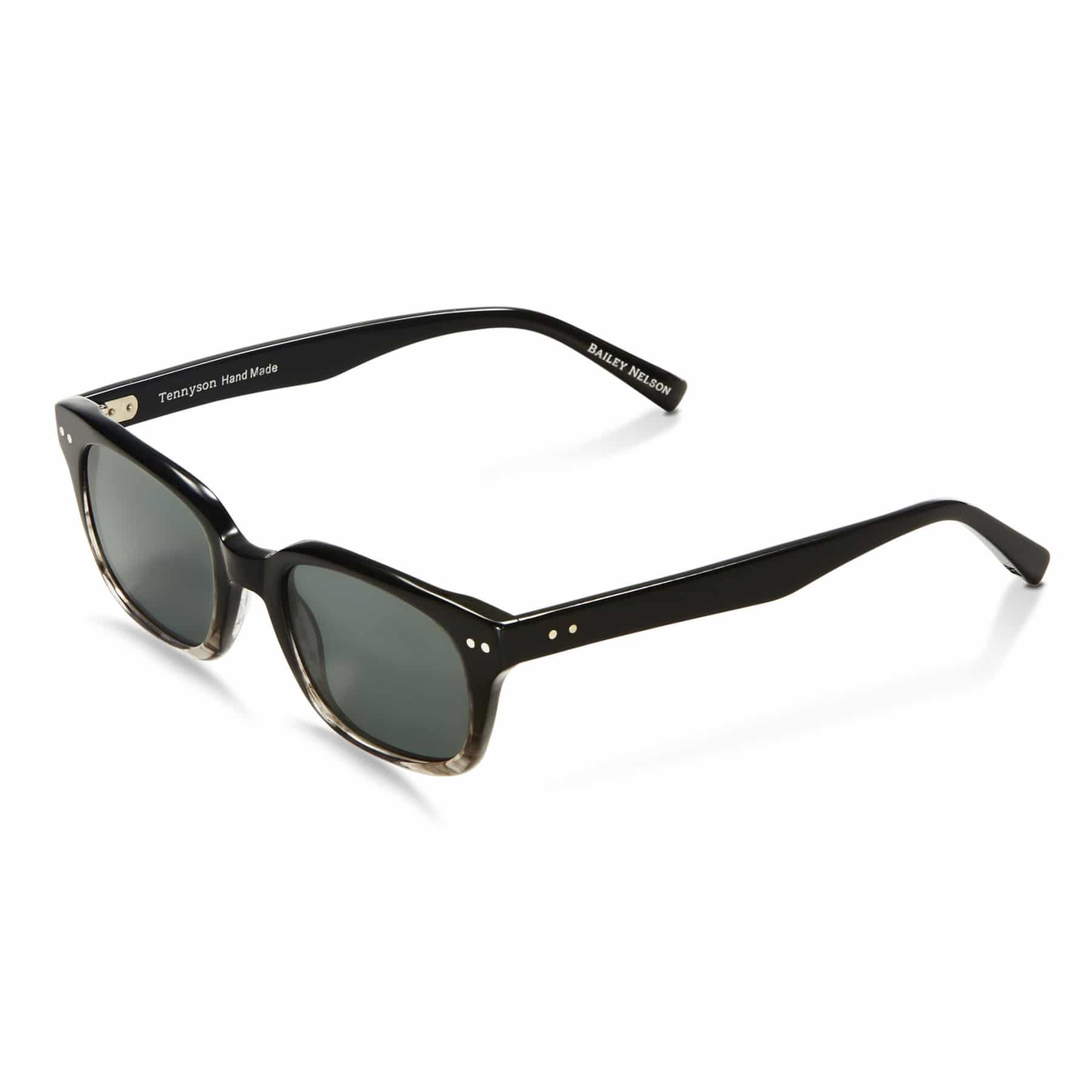 bailey nelson handmade tennyson black sunglasses