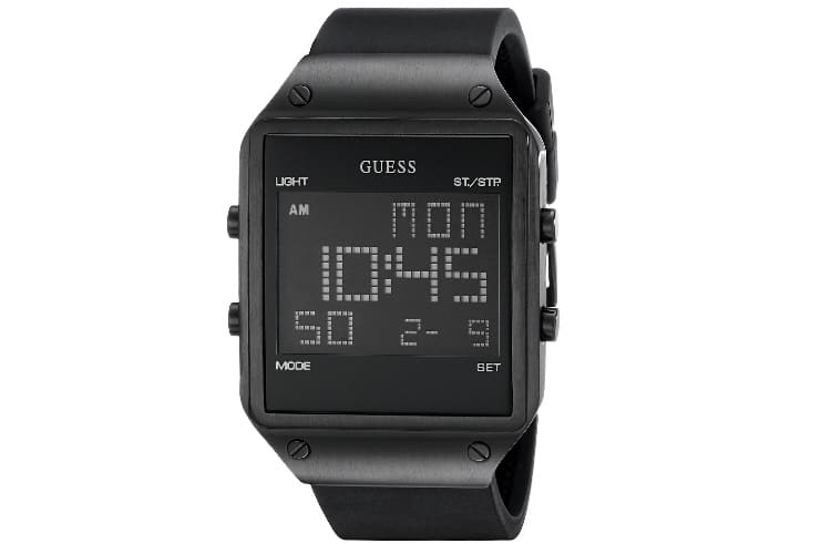 guess u0595g1 square digital watch