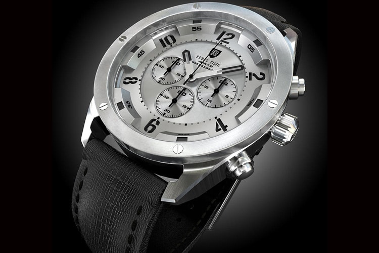 rebel white aviator chronograph