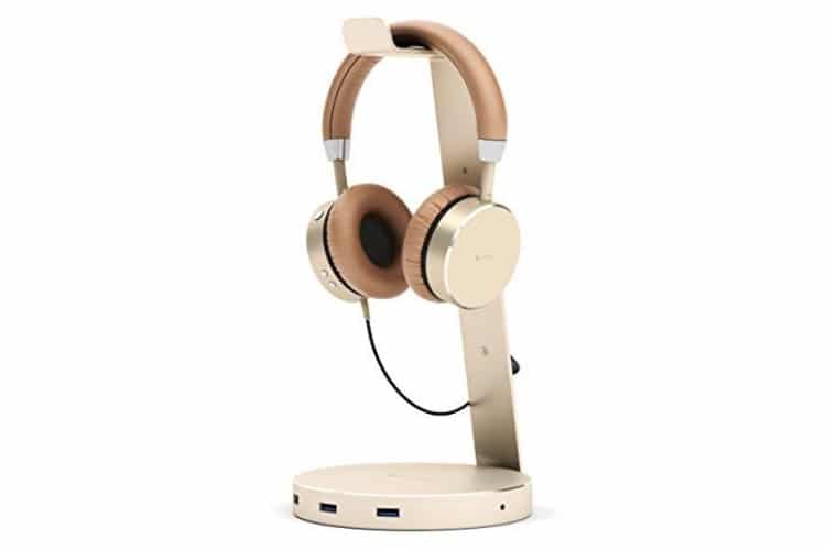 satechi aluminum usb best headphone stand