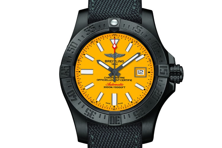 breitling avenger ii seawolf blacksteel