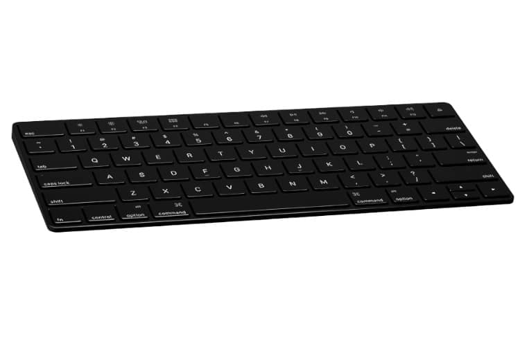 mkbhd colorware matte black apple keyboard