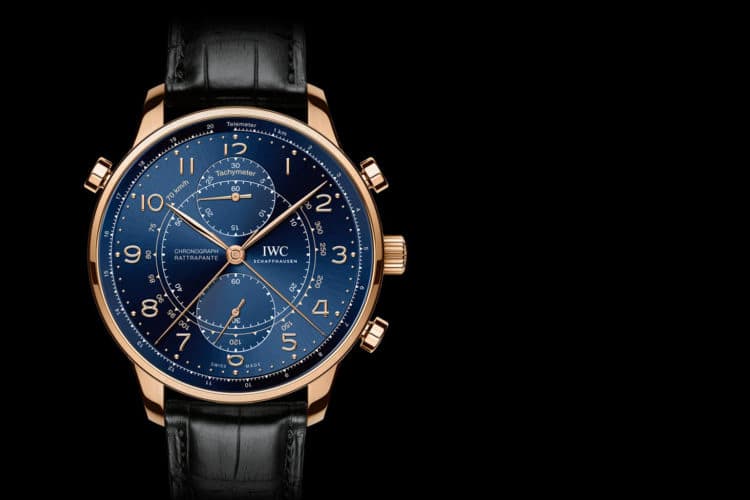 iwc portugieser chronograph rattrapante limited edition