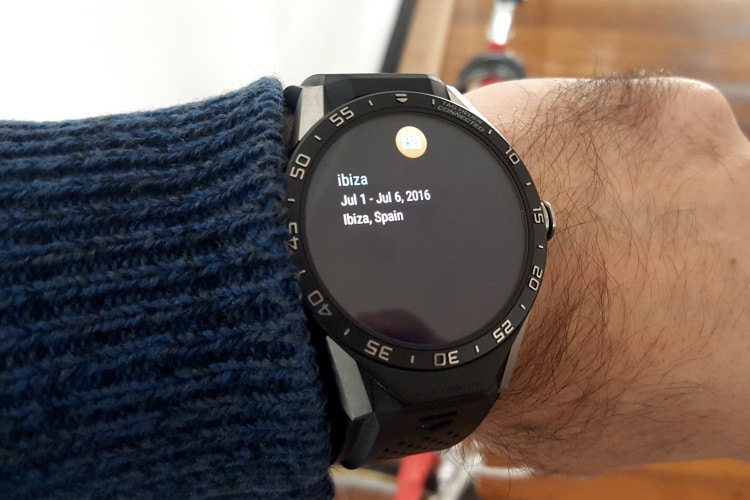 tag heuer connected watch location tracking